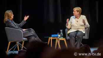 Ex-Kanzlerin stellt ihr Buch vor: "Wenn es hilft, soll man sagen: 'Merkel war's'"