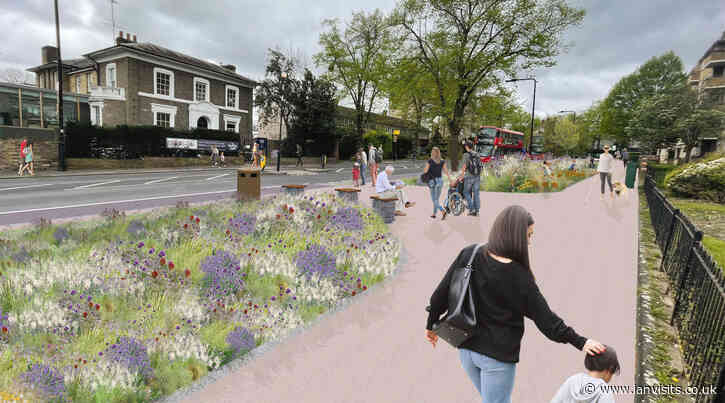 New sustainable drainage systems to reduce street flooding in Tulse Hill