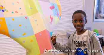 Kids enjoy colourful and messy half term week