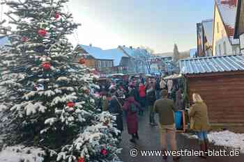 Dorfstraße in Blankenau wird zum Weihnachtsmarkt