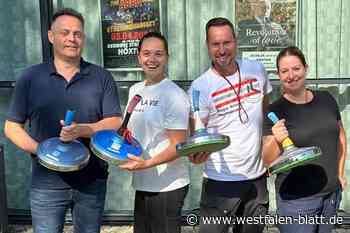 Stadthalle Höxter wird erstmals zur Eisstock- und Curling-Arena