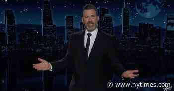 Jimmy Kimmel Doubts Trump’s Grasp of Economics