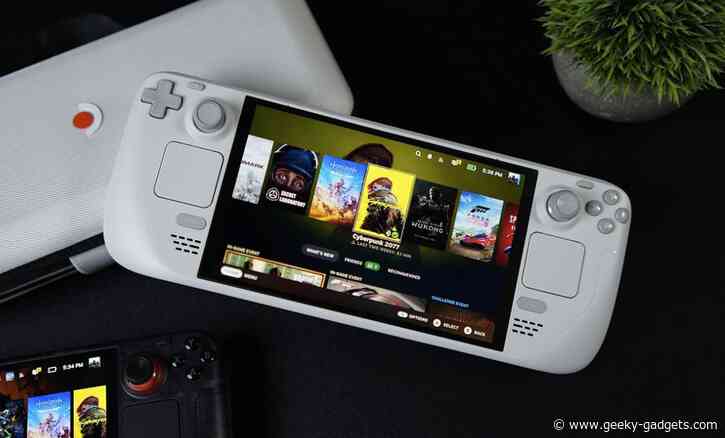Valve Launches Limited Edition White Steam Deck OLED