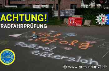 POL-GT: Fahrradprüfung an der Grundschule Blankenhagen