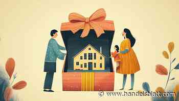 Steuern: So sparen Sie bei der Schenkung einer Immobilie Steuern