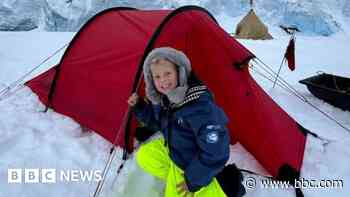 Pole trek means boy has been to all seven continents