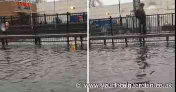 Cars 'stranded in water' as Storm Conall floods London roads and causes severe delays