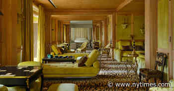 Inside a Legendary New York Hotel, a Home With Wall-to-Wall Tiger Print