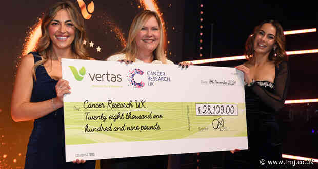 Vertas Group raises £28,000 for CRUK