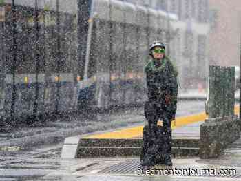 Edmonton weather: High chance of overnight flurries