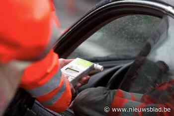 Dronken bestuurder op amper één kilometer van zijn huis uit verkeer geplukt: “Volgende keer ga ik te voet”