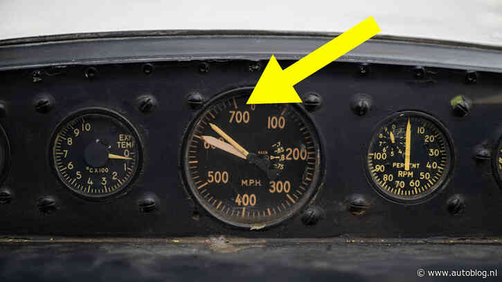 Deze ouwe bak gaat dubbel zo hard als een Bugatti Chiron