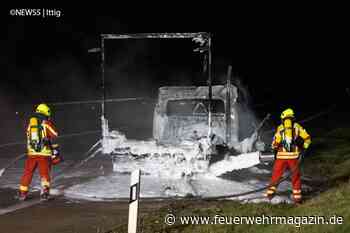 Kleiner Lkw – großes Feuer
