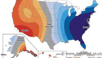 Arctic blast to bring in -40F weather in swathes of US on Thanksgiving