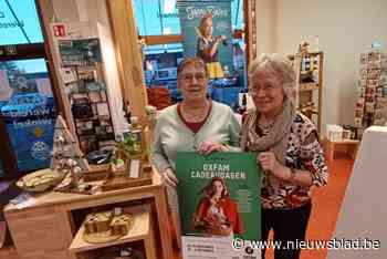 Oxfam-wereldwinkel in Braziliaanse sferen tijdens cadeaudagen