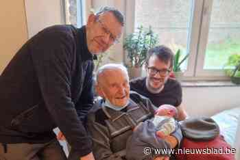 Jozef (97) met komst Otis aan hoofd viergeslacht