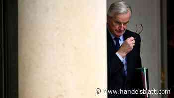 Frankreich: Barnier warnt vor „großem Sturm“ an den Finanzmärkten