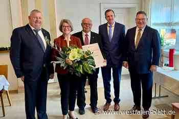 Goldener Meisterbrief für Heinrich Heggemann