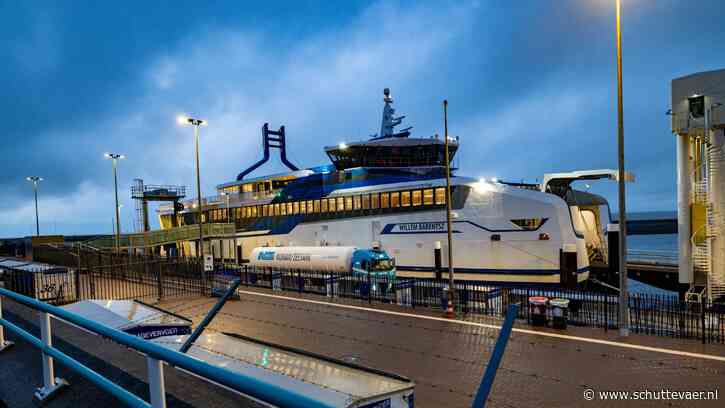 Storm Conall hindert veerdiensten Waddeneilanden
