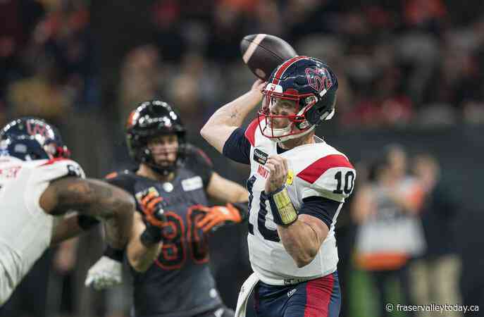 Alouettes sign quarterback Davis Alexander to three-year contract
