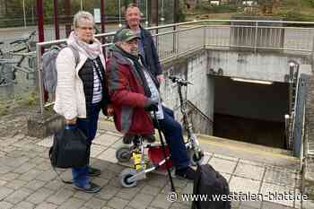 Bahnhof der vielen Stufen bereitet Probleme
