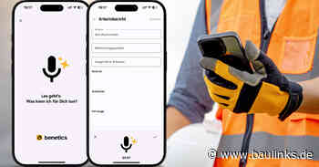 Benetics: KI-basierter Sprachassistent zur Baustellendokumentation