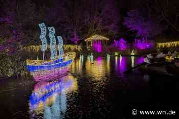 Der Allwetterzoo erstrahlt wieder in der Adventszeit