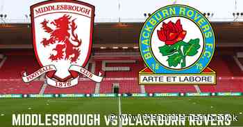 LIVE: Middlesbrough vs Blackburn Rovers - Updates from the Riverside