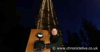 17 glorious pictures of UK's tallest living Christmas tree switch on at Cragside with George Clarke