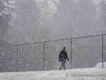 Storm expected to bring up to 50 centimetres of snow to B.C.’s North Coast