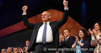 Lib Dem leader Ed Davey hopes to scoop Christmas number 1 with charity single