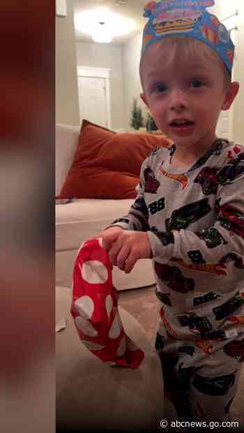 WATCH:  Family surprises son with his dream gift