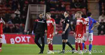 Michael Carrick's Middlesbrough illness update - and latest on Riley McGree injury