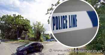 Major road blocked after car came off it and crashed into tree