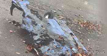 Mum's shock as bin set on fire and pushed under her flat's  window