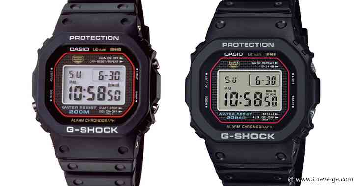 Casio turns back time with the G-Shock that started it all