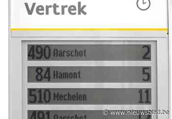 Digitale aankondigingsborden De Lijn meer dan gewenst