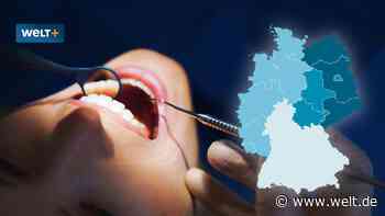 Der Amalgam-Atlas offenbart ein auffälliges Ost-West-Gefälle