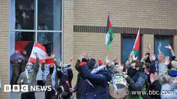 Students occupy building in Gaza war protest