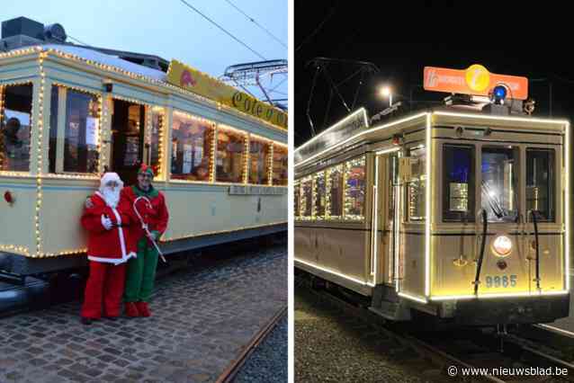 Populaire kersttram rijdt dit eindejaar niet uit tussen De Panne en Koksijde