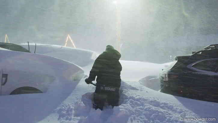 48 Inches of Snow Blanketed California This Week