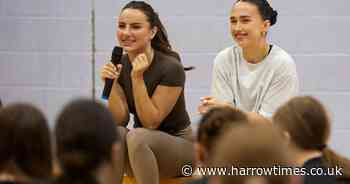 Fitness inluencer and Olympic sprinter inspire girls to take up sport