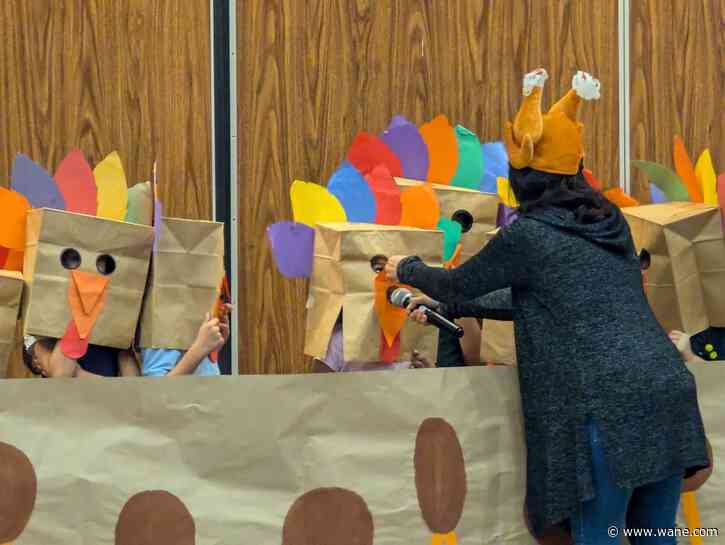 Gobble gobble! See how Fort Wayne students prepared for the holiday