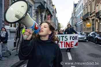 Studenten en medewerkers KU Leuven nemen deel aan nationale ‘walk-out’ in solidariteit met Palestina en Libanon