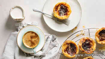Portugiesisches Blitzrezept: Pasteis de Nata mit knusprigem Blätterteig und cremiger Puddingfüllung