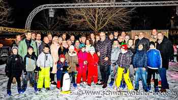 Ein Winterwunderland: Nagolds Eisbahn ist eröffnet