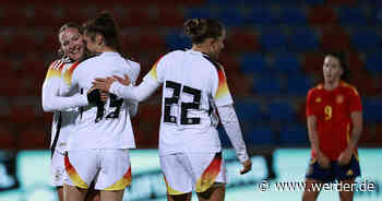 Mahmoud und Weidauer schießen Deutschland zum Sieg