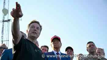 Nach SpaceX-Start: Trump erntet entsetzen Blick von Elon Musk