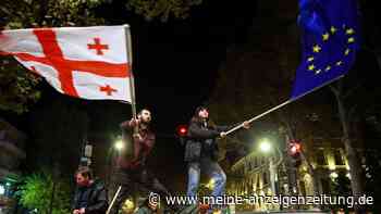 Tausende demonstrieren nach Georgiens Absage an die EU