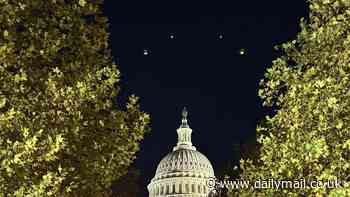 Mysterious lights over Capitol Hill sparks fears of UFOs in Washington DC